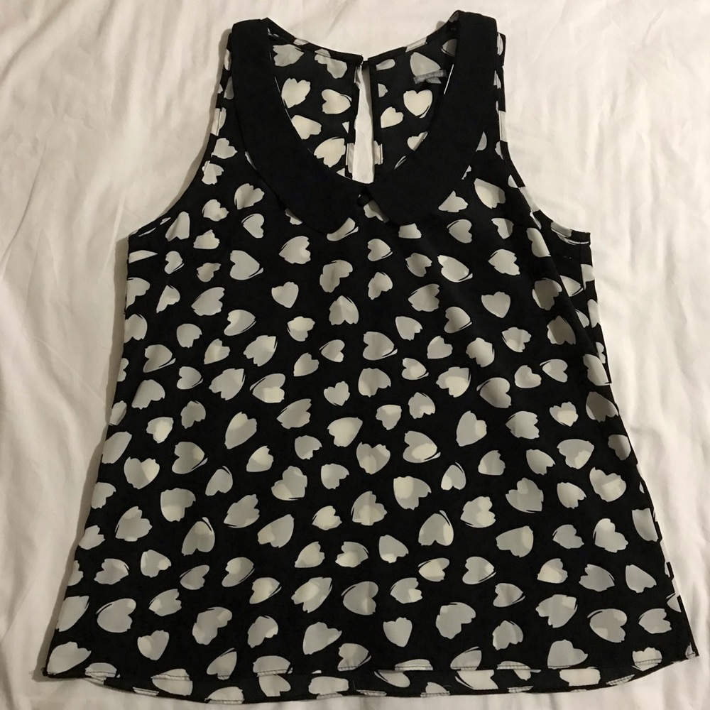 Peter Pan collar top